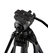 Libec 65mm ball video head / Tripod / Carrying case, payload 3kg