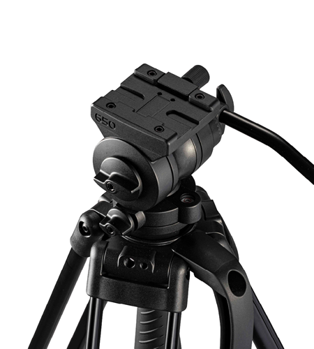 Libec 65mm ball video head / Tripod / Carrying case, payload 3kg