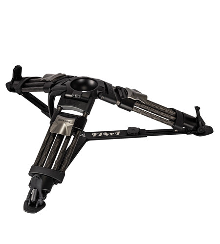 Libec 75mm / 100mm bowl baby tripod with Quick Locks, AD-75 and floor spreader included, carbon fiber, 2-stage
