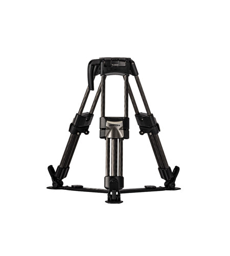 Libec 75mm / 100mm bowl baby tripod with Quick Locks, AD-75 and floor spreader included, carbon fiber, 2-stage