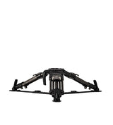 Libec 75mm / 100mm bowl baby tripod with Quick Locks, AD-75 and floor spreader included, carbon fiber, 2-stage