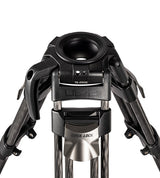 Libec 75mm / 100mm bowl baby tripod with Quick Locks, AD-75 and floor spreader included, carbon fiber, 2-stage