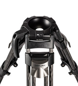 Libec 75mm / 100mm bowl baby tripod with Quick Locks, AD-75 and floor spreader included, carbon fiber, 2-stage