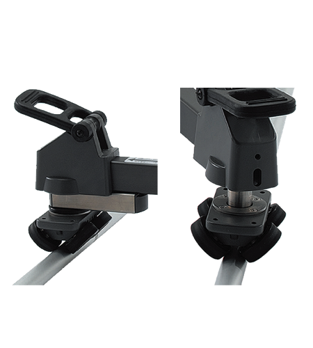 Libec 3.2m/10.5' tracking rail with dolly and carrying case