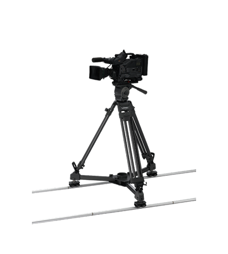 Libec 3.2m/10.5' tracking rail with dolly and carrying case