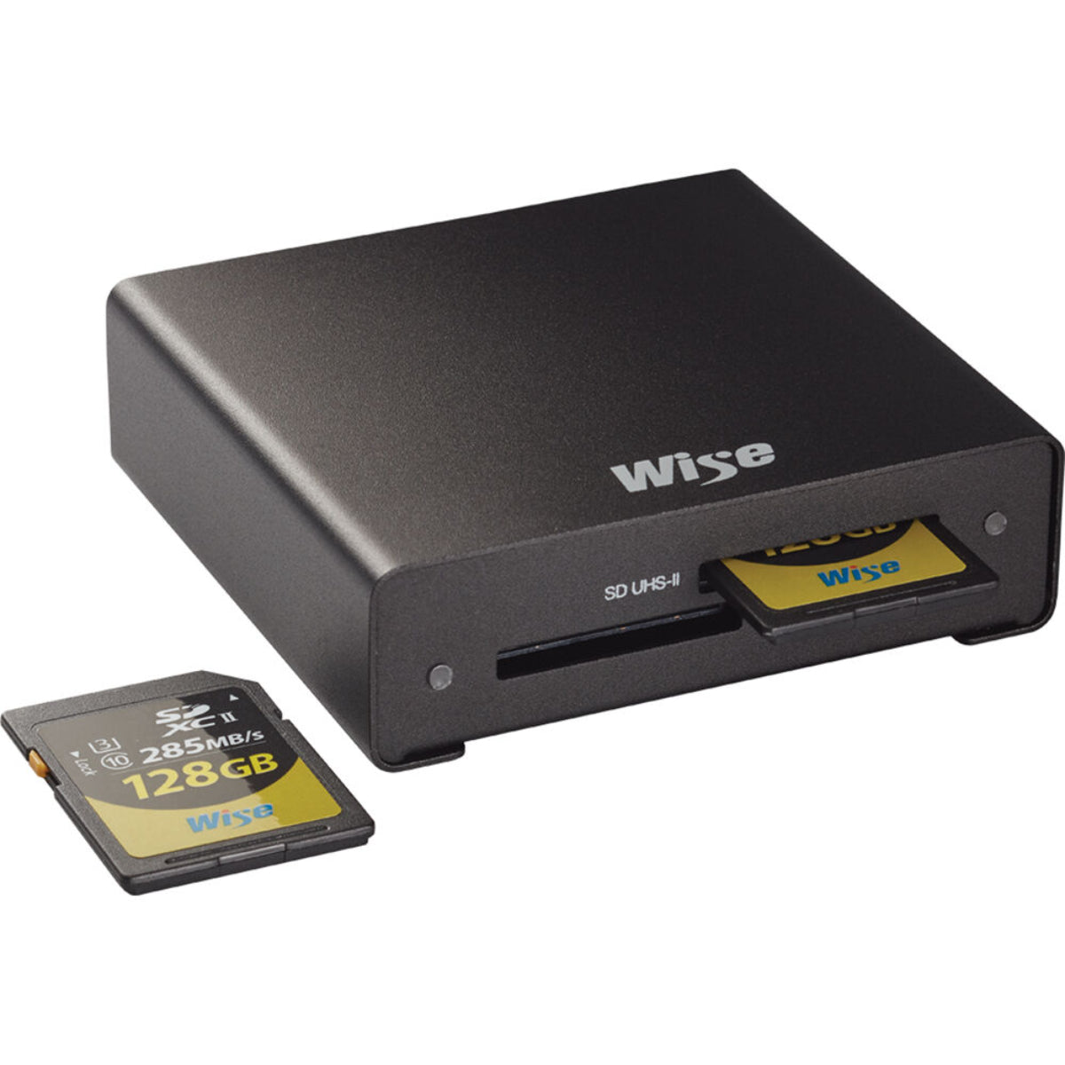 Wise Advanced Dual-Slot UHS-II SD Memory Card Reader