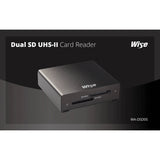 Wise Advanced Dual-Slot UHS-II SD Memory Card Reader