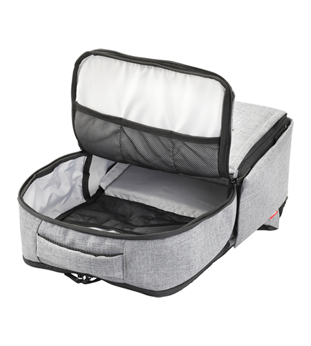 Libec Camera bag with 17 liter capacity and 2 mergeable storage spaces