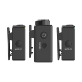 #Hollyland LARK 150 DUO 2-Person Compact Digital Wireless Microphone System - 2x Transmitter, 1x Receiver, 2x Lav Mics (2.4 GHz) Black
